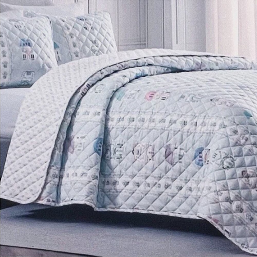 Lenox Spice Village Full/Queen Quilted Bedspread